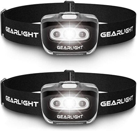 GearLight S500 LED Kafa Feneri [2'li Paket]